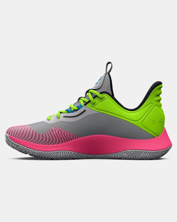Unisex Curry UA HOVR™ Splash 2 Basketball Shoes, Gray, pdpMainDesktop image number 1